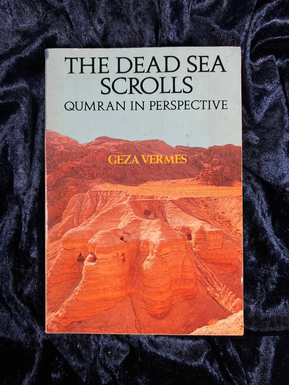 Vintage 1985 Dead Sea Scrolls Book – Qumran in Perspective by Geza Vermes
